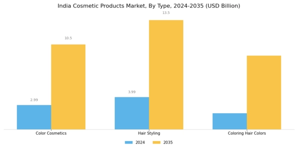 India Cosmetic Products Market Segment Image 0