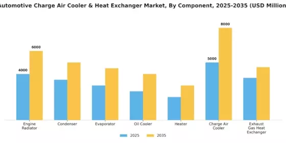 Automotive Charge Air Cooler Heat Exchanger Market Segment Image 0