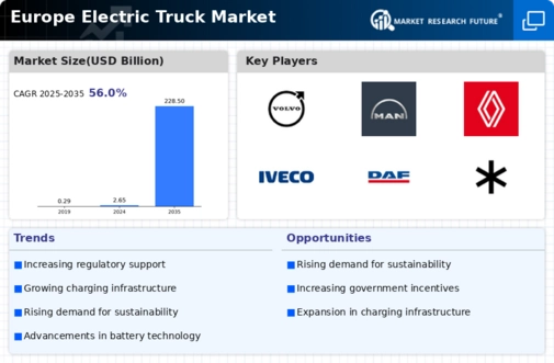  Europe Electric Truck Market Infographic