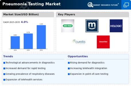 Pneumonia Testing Market Infographic