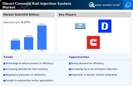 Diesel Common Rail Injection System Market Infographic