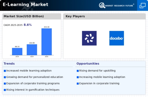 Europe E Learning Market  Infographic