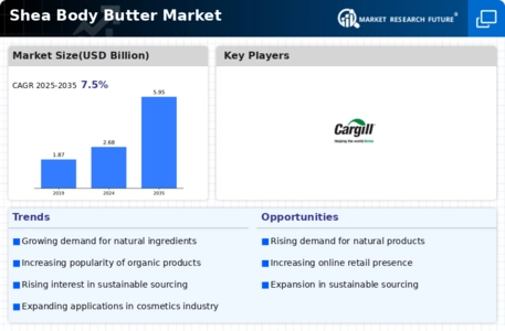 Shea Body Butter Market Infographic