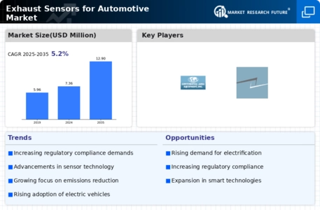 Automotive Exhaust Sensors Market Infographic