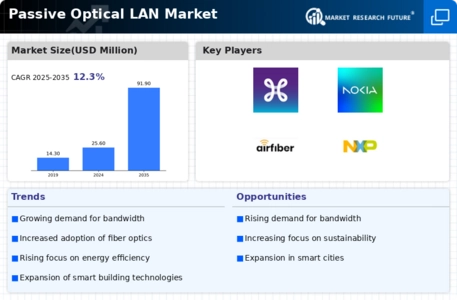 Passive Optical LAN Market Infographic