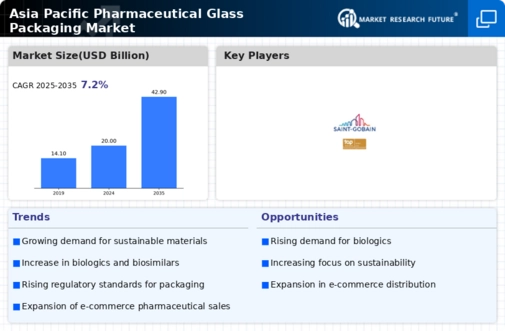 APAC Pharmaceutical Glass Packaging Market Infographic