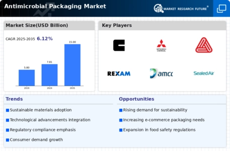Antimicrobial Packaging Market Infographic