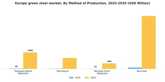 Europe Green Steel Market Segment Image 2