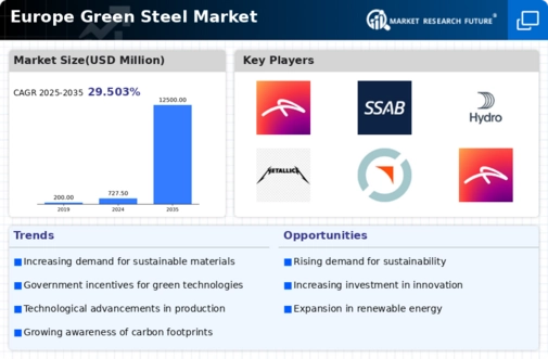 Europe Green Steel Market Infographic