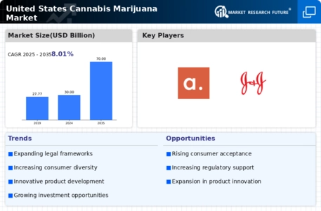 US Cannabis Marijuana Market Infographic