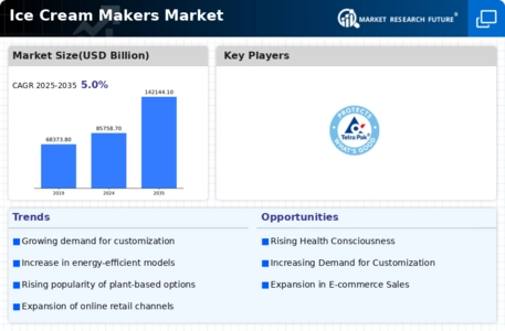 Ice Cream Makers Market Infographic