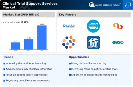 Clinical Trial Support Services Market Infographic