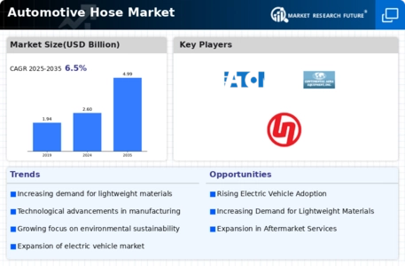 Automotive Hose Market Infographic