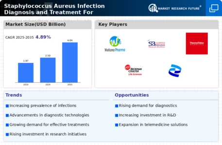 Staphylococcus Aureus Infection Diagnosis Treatment for Orthopedic Implant Market Infographic