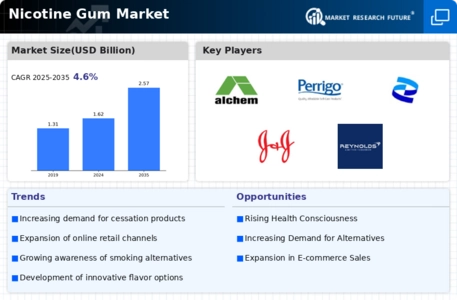 Nicotine Gum Market Infographic
