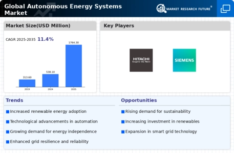 Autonomous Energy Systems Market Infographic