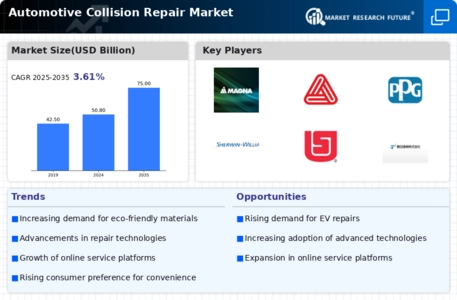 Automotive Collision Repair Market Infographic