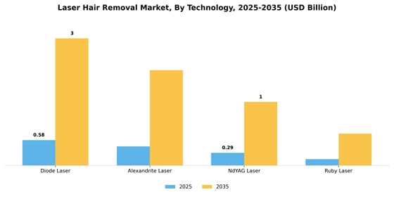  Laser Hair Removal Market Segment Image 3