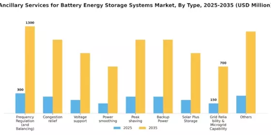 Ancillary Services for Battery Energy Storage Systems Market Segment Image 0