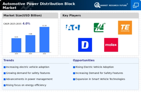 Automotive Power Distribution Block Market Infographic