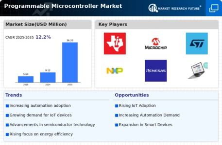 Programmable Microcontroller Market Infographic