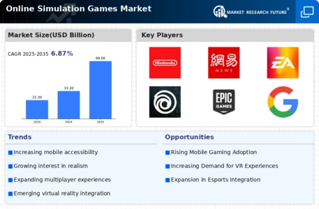 Online Simulation Games Market Infographic