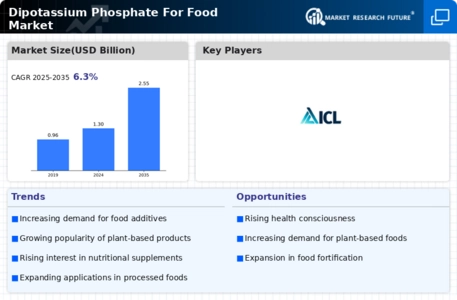 Dipotassium Phosphate For Food Market Infographic