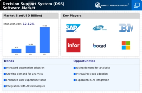 Decision Support System Software Market Infographic