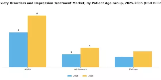 Anxiety Disorders Depression Treatment Market Segment Image 3