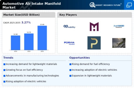 Automotive Air Intake Manifold Market Infographic