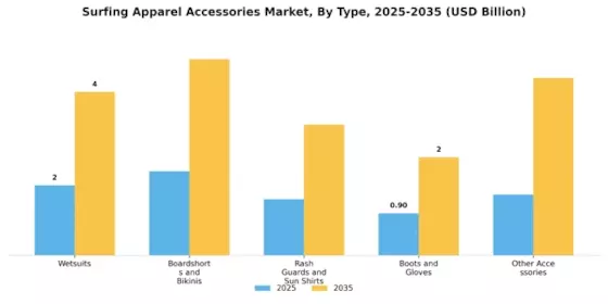Surfing Apparel Accessories Market Segment Image 0