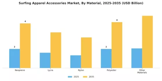Surfing Apparel Accessories Market Segment Image 1