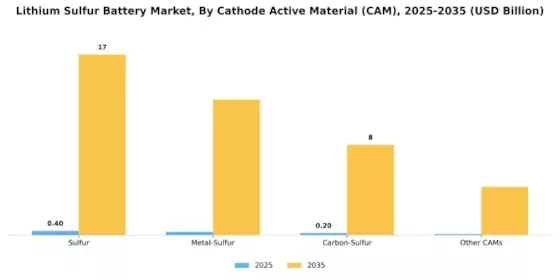 Lithium Sulfur Battery Market Segment Image 2