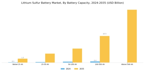 Lithium Sulfur Battery Market Segment Image 0