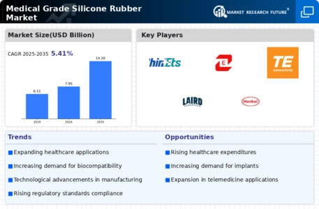 Medical Grade Silicone Rubber Market Infographic