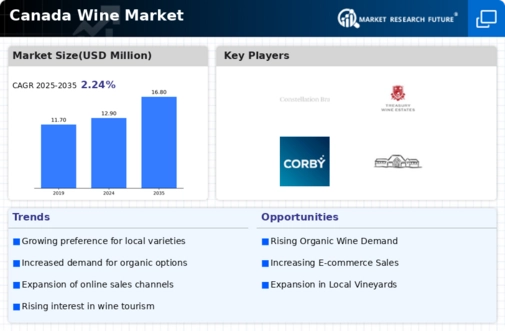 Canada Wine Market Infographic