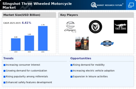 Slingshot Three Wheeled Motorcycle Market Infographic