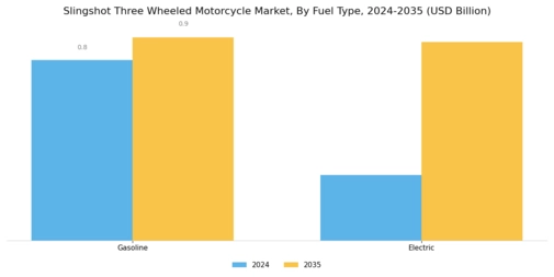 Slingshot Three Wheeled Motorcycle Market Segment Image 1