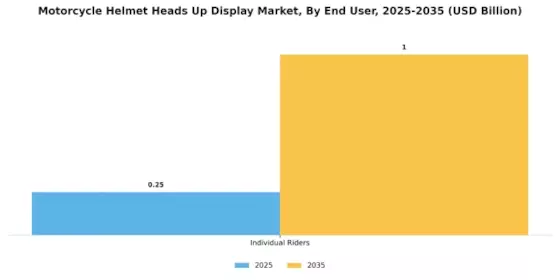 Motorcycle Helmet Head up Display Market Segment Image 4