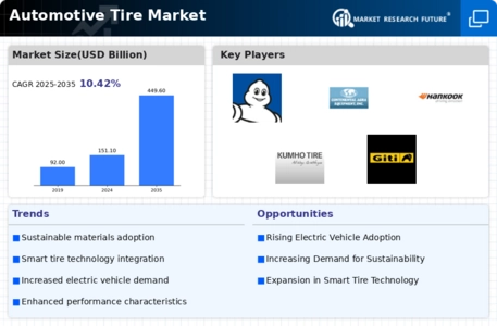 Automotive Tire Market Infographic