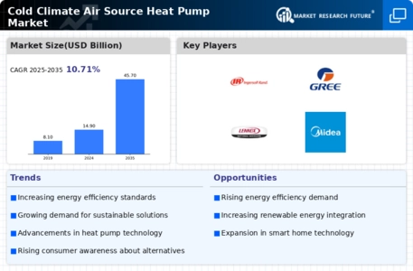 Cold Climate Air Source Heat Pump Market Infographic