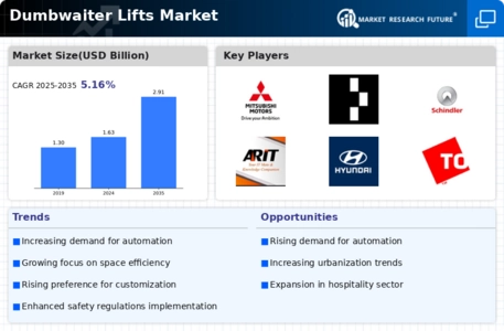 Dumbwaiter Lifts Market Infographic