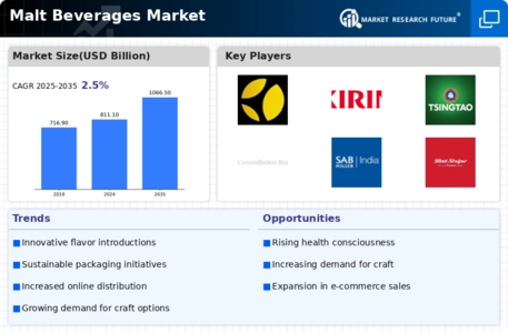 Malt Beverages Market  Infographic