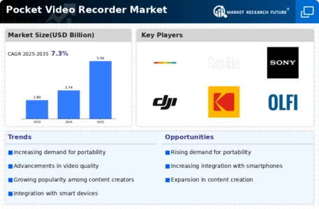 Pocket Video Recorder Market Infographic