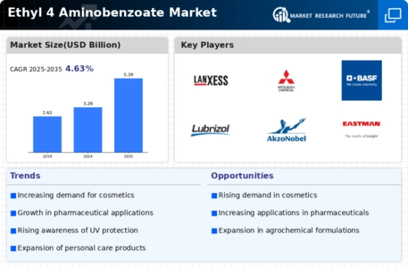 Ethyl 4 Aminobenzoate Market Infographic