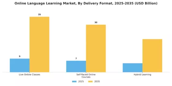 Online Language Learning Market Segment Image 2