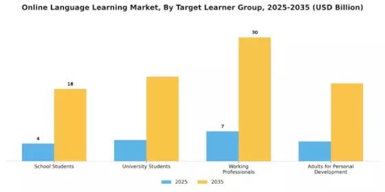 Online Language Learning Market Segment Image 3