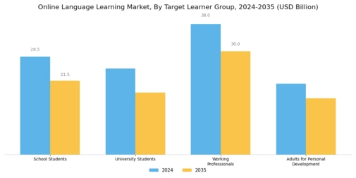 Online Language Learning Market Segment Image 3