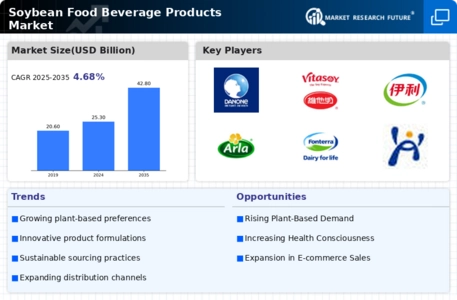 Soybean Food Beverage Products Market Infographic