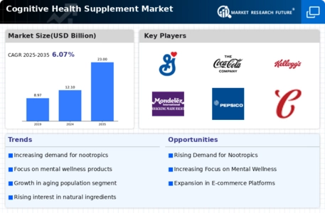 Cognitive Health Supplement Market Infographic